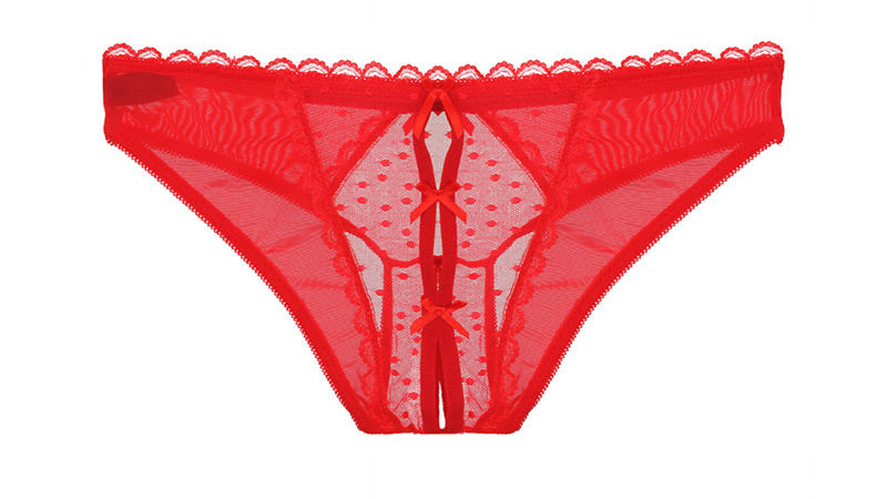 Mesh Crotchless Panty