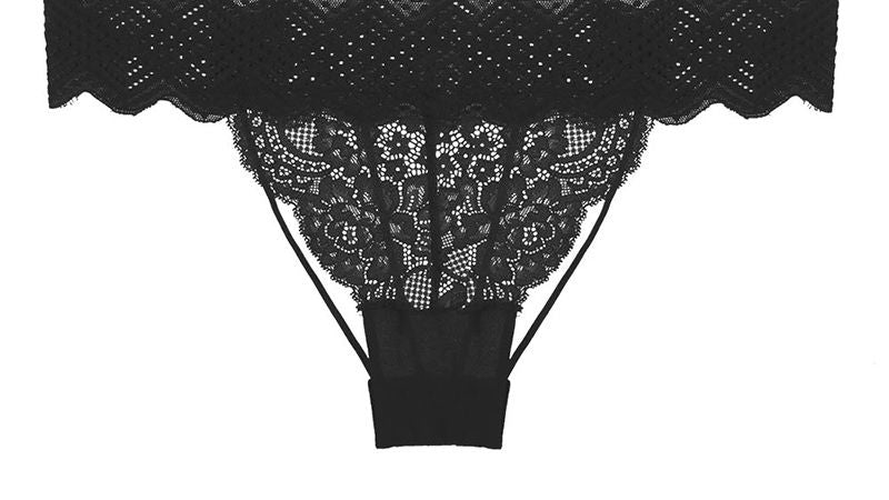 Caged Back Lace Thong