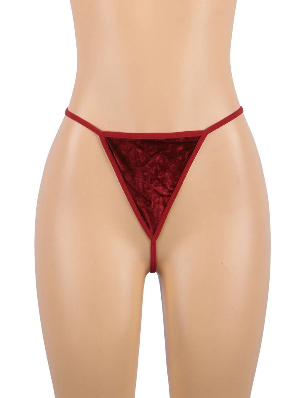 Velour Red Night Dress