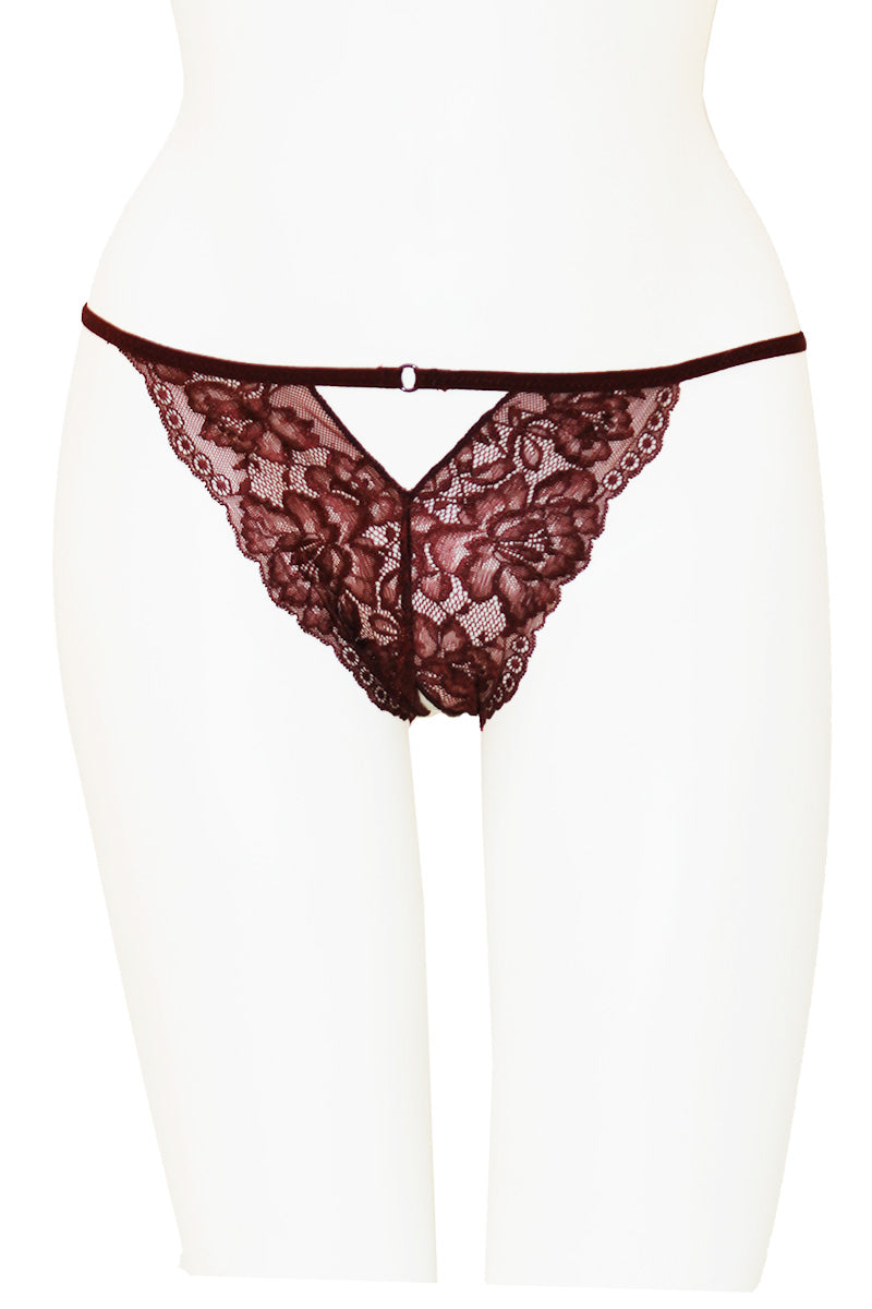 Crotchless Lace Panty