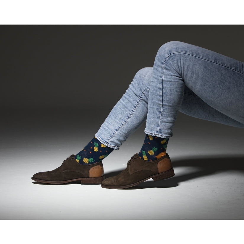 Pineapple Crew Sock