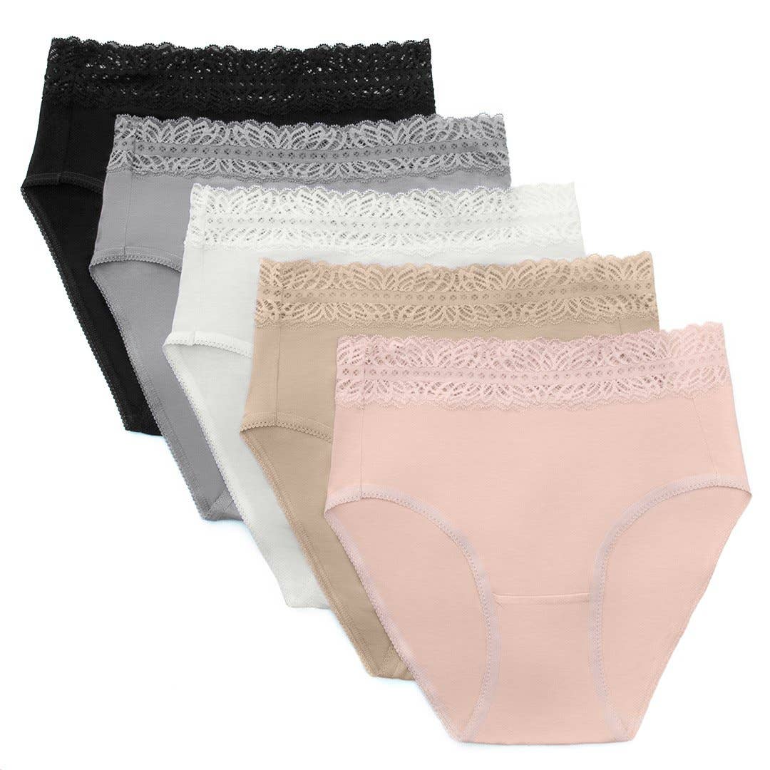 The Patsy High Waisted Panties 5 Pack
