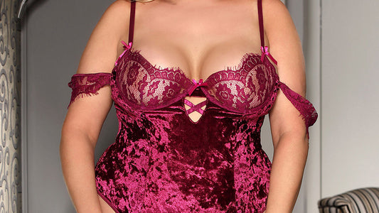 Velvet Rose Body Suit