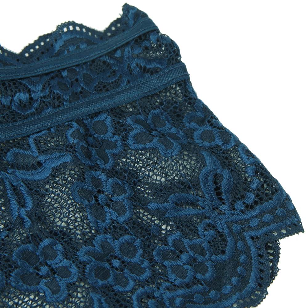 Lily Dark Blue Lingerie Set