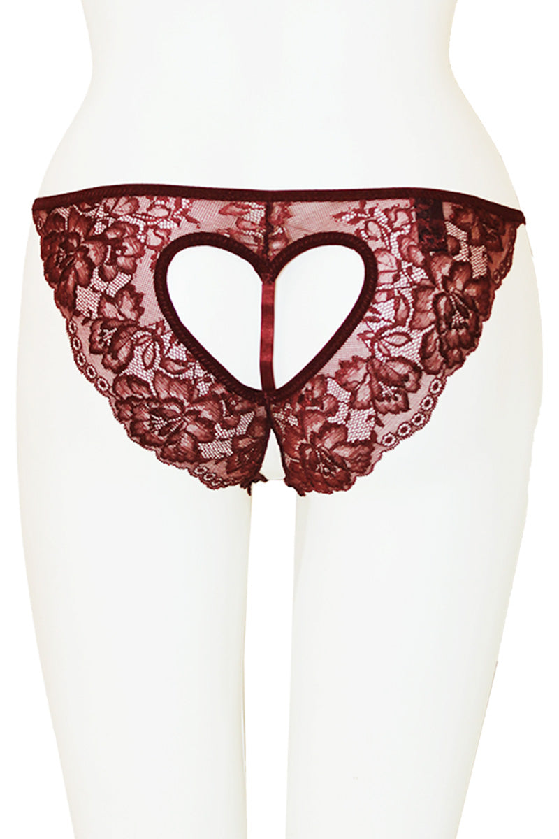 Crotchless Lace Panty