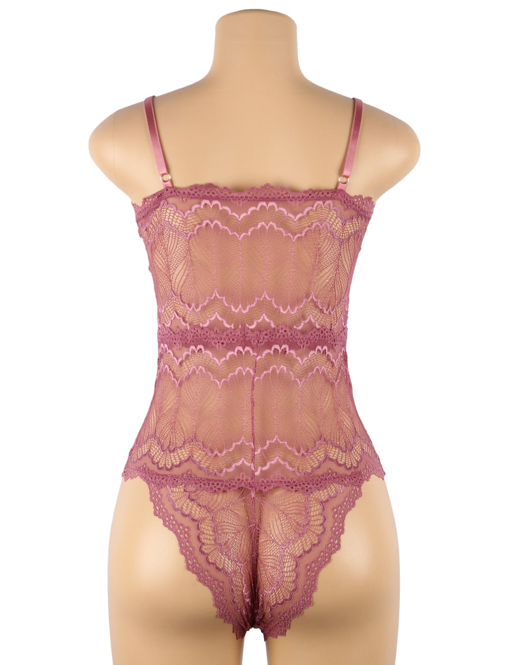 Stella Pink Lace Body Suit