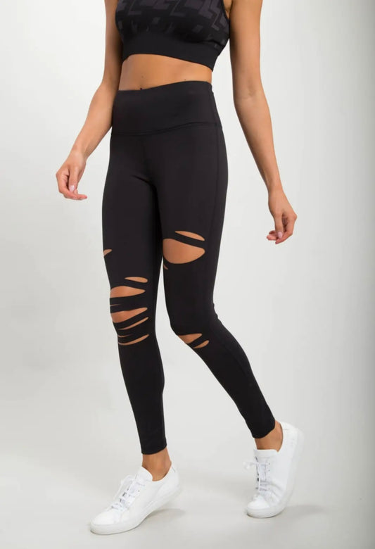 Laser Cut Highwaist Leggings