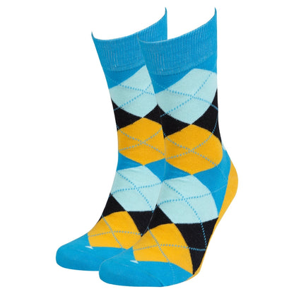 Bluebird Argyle Men Socks