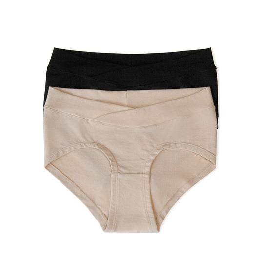 Bamboo Maternity Hipster Panties