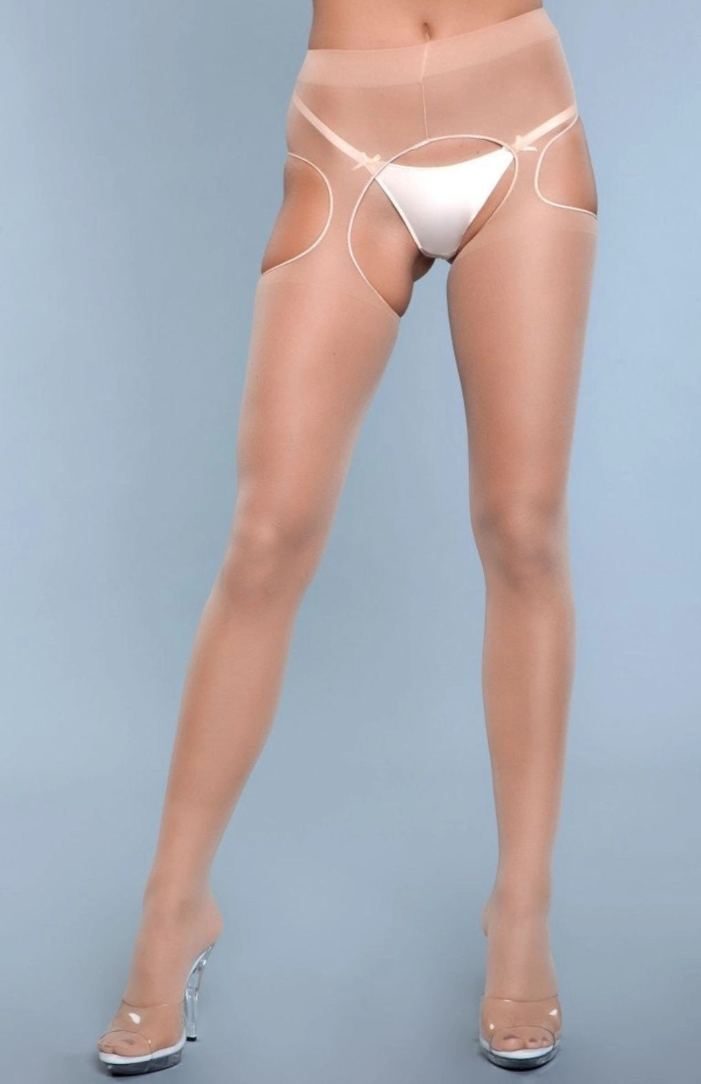 Rare Sight Suspender Pantyhose