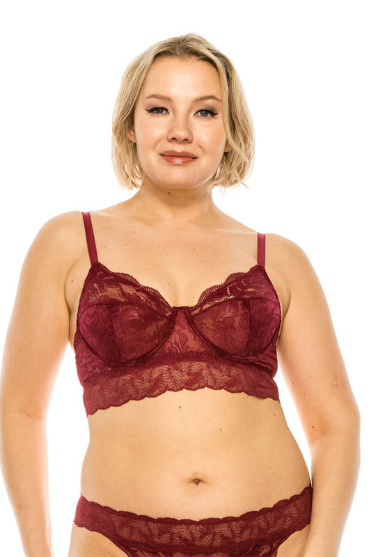 Tawny Lace Bra Set